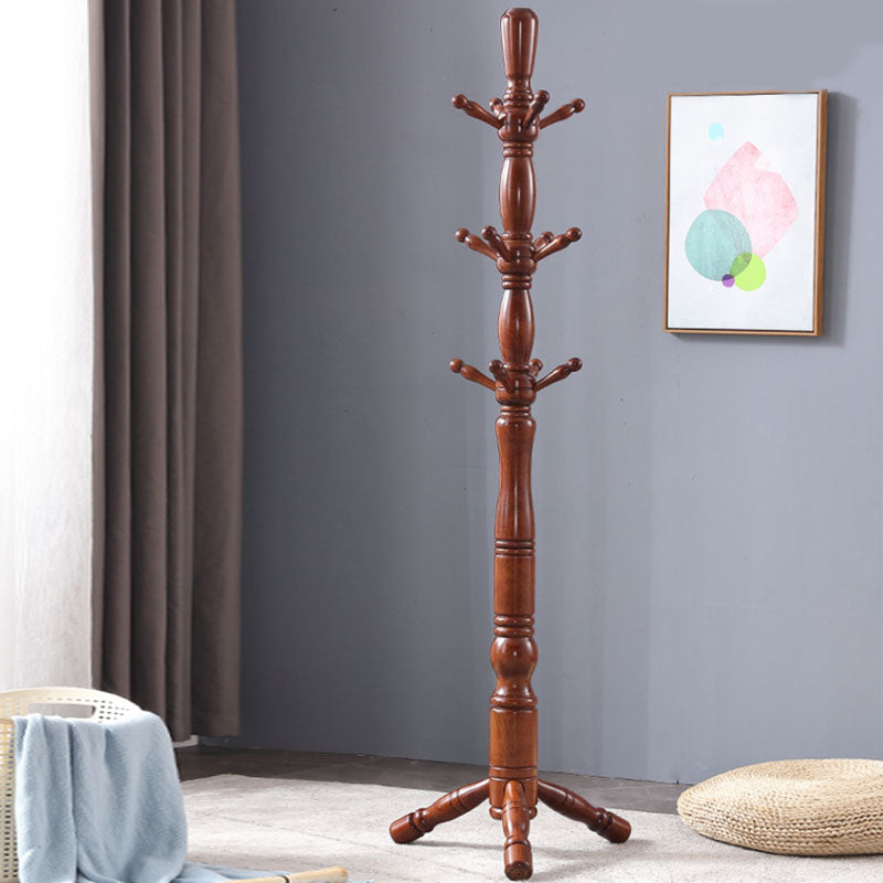 71"H Solid Wood Coat Rack European Style Hanger Ash Wood Modern Hall Tree Clearhalo 'Entry & Mudroom Furniture' 'furn' 'furn_hall_tree_coat_racks' 'Furniture' 'Hall Trees & Coat Racks' 'hall_tree_coat_racks' 6335867