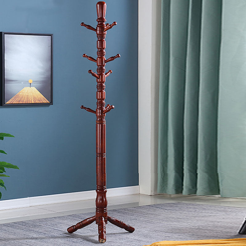 71"H Solid Wood Coat Rack European Style Hanger Ash Wood Modern Hall Tree Clearhalo 'Entry & Mudroom Furniture' 'furn' 'furn_hall_tree_coat_racks' 'Furniture' 'Hall Trees & Coat Racks' 'hall_tree_coat_racks' 6335870