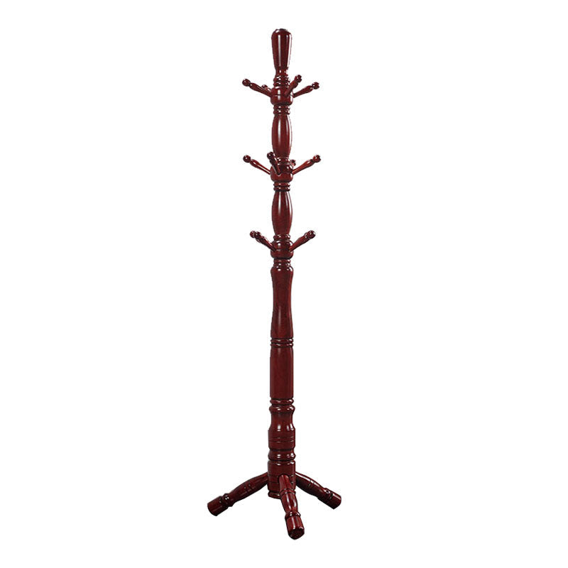 71"H Solid Wood Coat Rack European Style Hanger Ash Wood Modern Hall Tree Clearhalo 'Entry & Mudroom Furniture' 'furn' 'furn_hall_tree_coat_racks' 'Furniture' 'Hall Trees & Coat Racks' 'hall_tree_coat_racks' 6335877