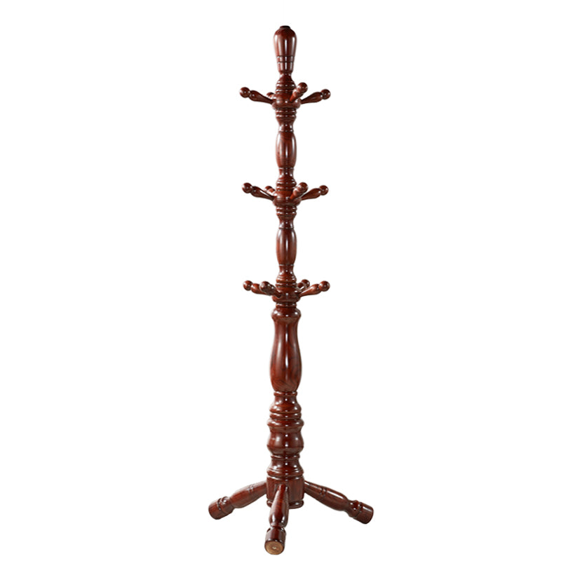 71"H Solid Wood Coat Rack European Style Hanger Ash Wood Modern Hall Tree Clearhalo 'Entry & Mudroom Furniture' 'furn' 'furn_hall_tree_coat_racks' 'Furniture' 'Hall Trees & Coat Racks' 'hall_tree_coat_racks' 6335878