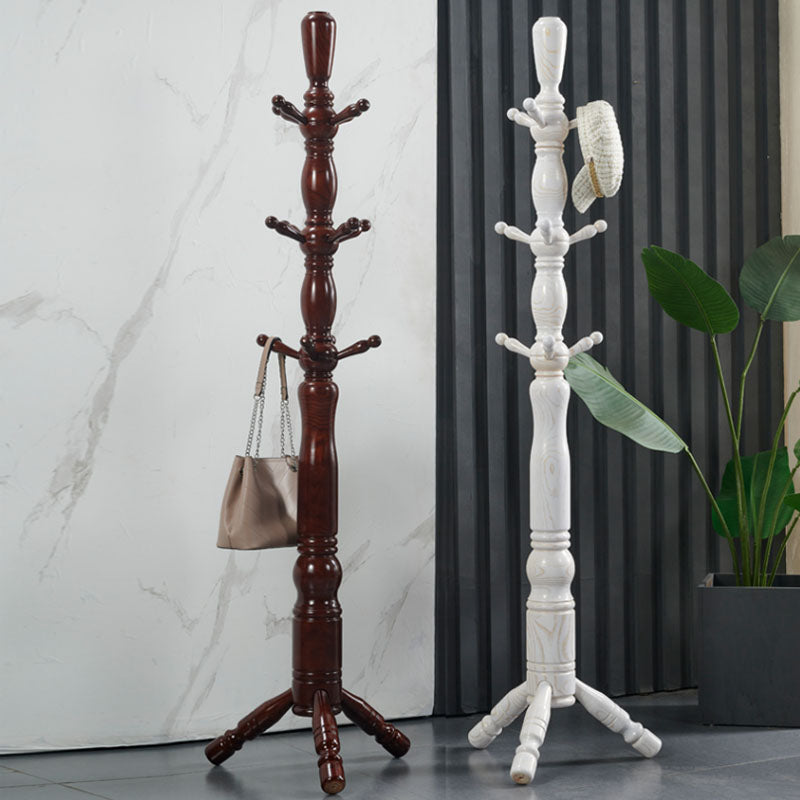 71"H Solid Wood Coat Rack European Style Hanger Ash Wood Modern Hall Tree Clearhalo 'Entry & Mudroom Furniture' 'furn' 'furn_hall_tree_coat_racks' 'Furniture' 'Hall Trees & Coat Racks' 'hall_tree_coat_racks' 6335879