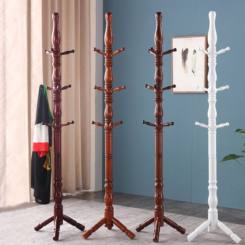 71"H Solid Wood Coat Rack European Style Hanger Ash Wood Modern Hall Tree Clearhalo 'Entry & Mudroom Furniture' 'furn' 'furn_hall_tree_coat_racks' 'Furniture' 'Hall Trees & Coat Racks' 'hall_tree_coat_racks' 6335880