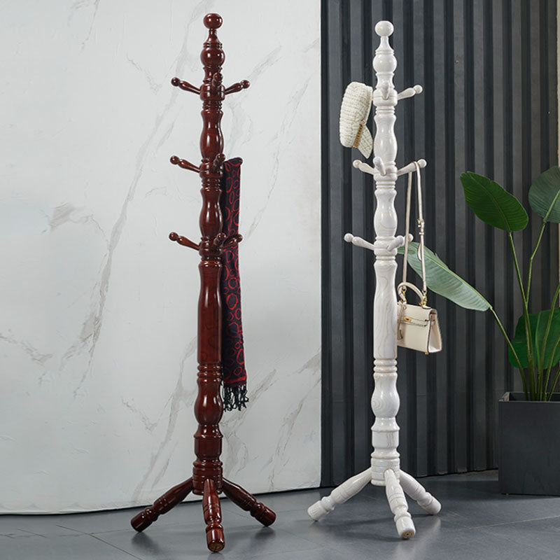71"H Solid Wood Coat Rack European Style Hanger Ash Wood Modern Hall Tree Clearhalo 'Entry & Mudroom Furniture' 'furn' 'furn_hall_tree_coat_racks' 'Furniture' 'Hall Trees & Coat Racks' 'hall_tree_coat_racks' 6335882