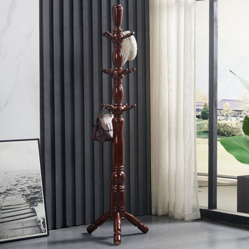 71"H Solid Wood Coat Rack European Style Hanger Ash Wood Modern Hall Tree Clearhalo 'Entry & Mudroom Furniture' 'furn' 'furn_hall_tree_coat_racks' 'Furniture' 'Hall Trees & Coat Racks' 'hall_tree_coat_racks' 6335883