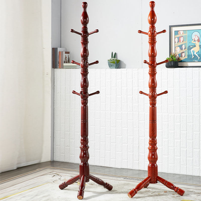 71"H Solid Wood Coat Rack European Style Hanger Ash Wood Modern Hall Tree Clearhalo 'Entry & Mudroom Furniture' 'furn' 'furn_hall_tree_coat_racks' 'Furniture' 'Hall Trees & Coat Racks' 'hall_tree_coat_racks' 6335884