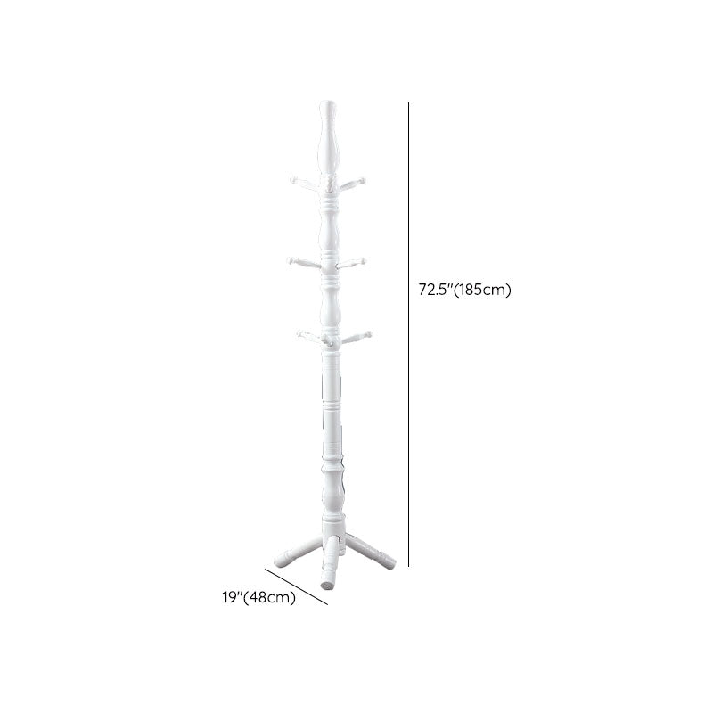 71"H Solid Wood Coat Rack European Style Hanger Ash Wood Modern Hall Tree Clearhalo 'Entry & Mudroom Furniture' 'furn' 'furn_hall_tree_coat_racks' 'Furniture' 'Hall Trees & Coat Racks' 'hall_tree_coat_racks' 6335887