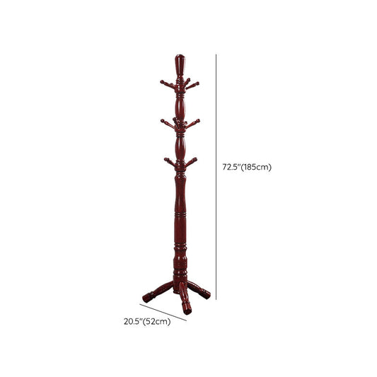 71"H Solid Wood Coat Rack European Style Hanger Ash Wood Modern Hall Tree Clearhalo 'Entry & Mudroom Furniture' 'furn' 'furn_hall_tree_coat_racks' 'Furniture' 'Hall Trees & Coat Racks' 'hall_tree_coat_racks' 6335888