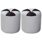 Purple Modern Round Pouf Stain Resistant Color Piece Pouf for Living Room White 2 Piece Set Clearhalo 'furn' 'furn_ottomans_poufs' 'Furniture' 'Living Room Furniture' 'Ottomans & Poufs' 'ottomans_poufs' 6336075