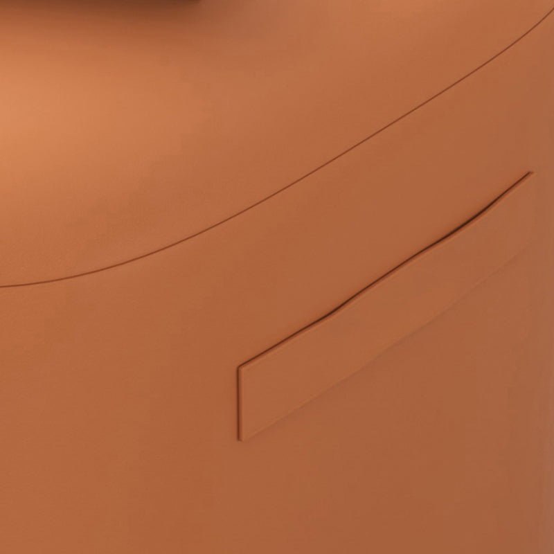 Orange Modern Pouf Square Stain Resistant Pouf for Home Decor Clearhalo 'furn' 'furn_ottomans_poufs' 'Furniture' 'Living Room Furniture' 'Ottomans & Poufs' 'ottomans_poufs' 6336091