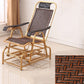 Rocker moderne en osier tissé Rope pliable et fauteuil inclinable résistant aux intempéries