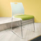 Contemporary Armless Guest Chair Mid Back Plastic Conference Chair 1 Piece White Clearhalo 'furn' 'furn_office_chair' 'Furniture' 'Office Chairs' 'Office Furniture' 'office_chair' 6336183
