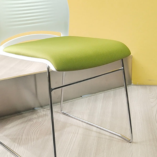 Contemporary Armless Guest Chair Mid Back Plastic Conference Chair Clearhalo 'furn' 'furn_office_chair' 'Furniture' 'Office Chairs' 'Office Furniture' 'office_chair' 6336197