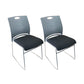 Contemporary Armless Guest Chair Mid Back Plastic Conference Chair 2 Piece Set Gray Clearhalo 'furn' 'furn_office_chair' 'Furniture' 'Office Chairs' 'Office Furniture' 'office_chair' 6336209