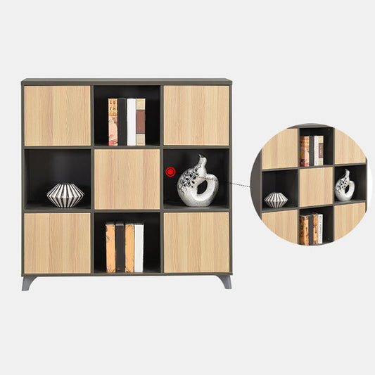 Gabinete de estilo escandinavo Diseño de almacenamiento de madera Archivo lateral de archivos laterales