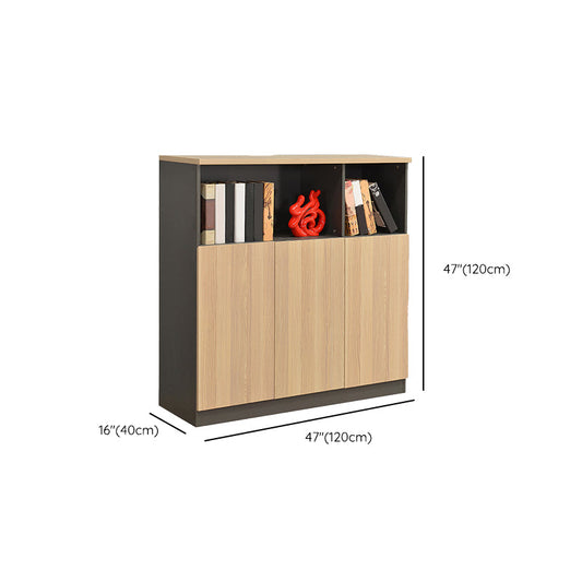 Gabinete de estilo escandinavo Diseño de almacenamiento de madera Archivo lateral de archivos laterales