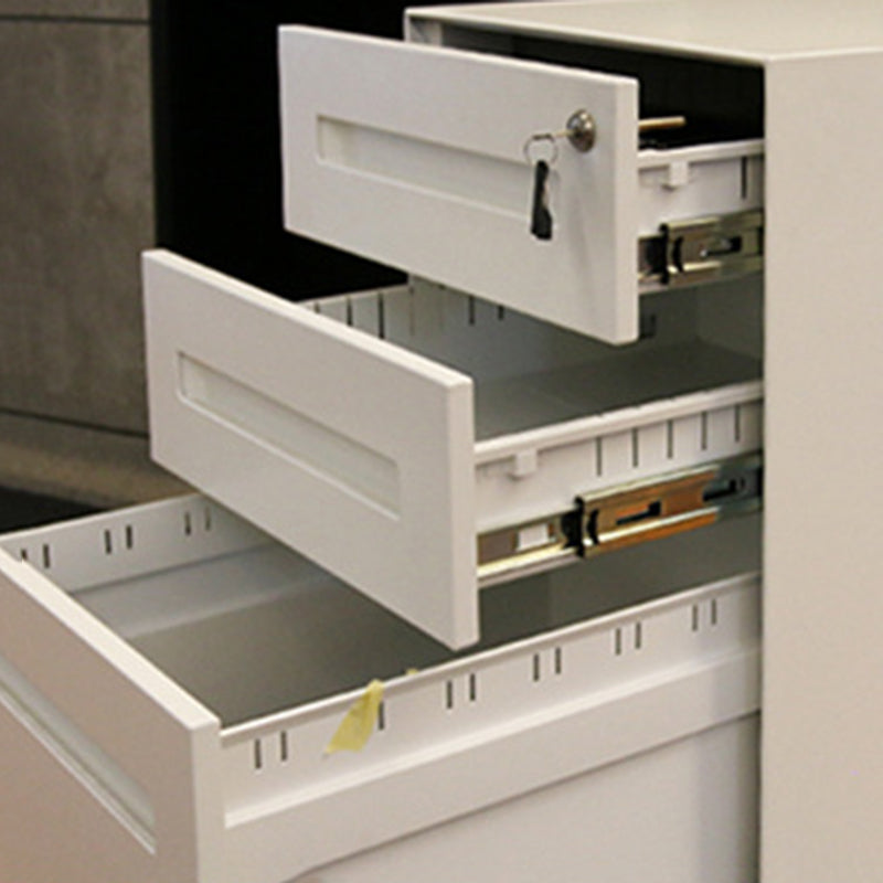 Traditioneller Stahlschrank mit Verriegelungsschulen Aktenschrank für Büro