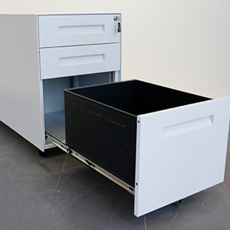 Traditioneller Stahlschrank mit Verriegelungsschulen Aktenschrank für Büro