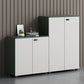 Nordic Style File Cabinets Solid Wood White Horizontal File Cabinet Office Clearhalo 'Filing Cabinets' 'filling_cabinets' 'furn' 'furn_filling_cabinets' 'Furniture' 'Office Furniture' 6336305