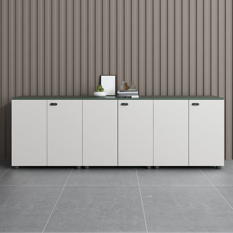 Nordic Style File Cabinets Solid Wood White Horizontal File Cabinet Office Clearhalo 'Filing Cabinets' 'filling_cabinets' 'furn' 'furn_filling_cabinets' 'Furniture' 'Office Furniture' 6336306