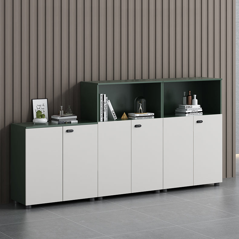 Nordic Style File Cabinets Solid Wood White Horizontal File Cabinet Office Clearhalo 'Filing Cabinets' 'filling_cabinets' 'furn' 'furn_filling_cabinets' 'Furniture' 'Office Furniture' 6336312
