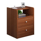 Wooden Bedside Cabinet Modern Style Minimalist Bedside Table with Drawers Clearhalo 'Bedroom Furniture' 'furn' 'furn_night_stand' 'Furniture' 'night_stand' 'Nightstands' 6336693