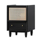 Comodino rattan comodino moderno comodino minimalista con cassetti