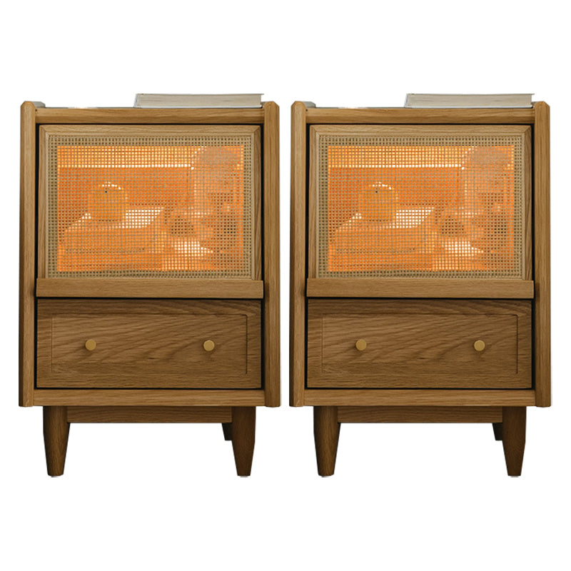 Comodino rattan comodino moderno comodino minimalista con cassetti