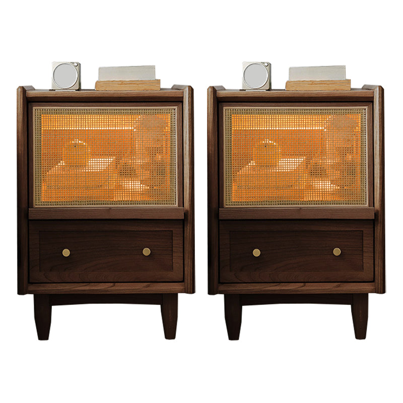 Comodino rattan comodino moderno comodino minimalista con cassetti