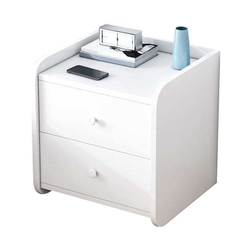 Tavolo accento contemporaneo tavolo da stoccaggio dei cassetti comodini con 1 scaffale