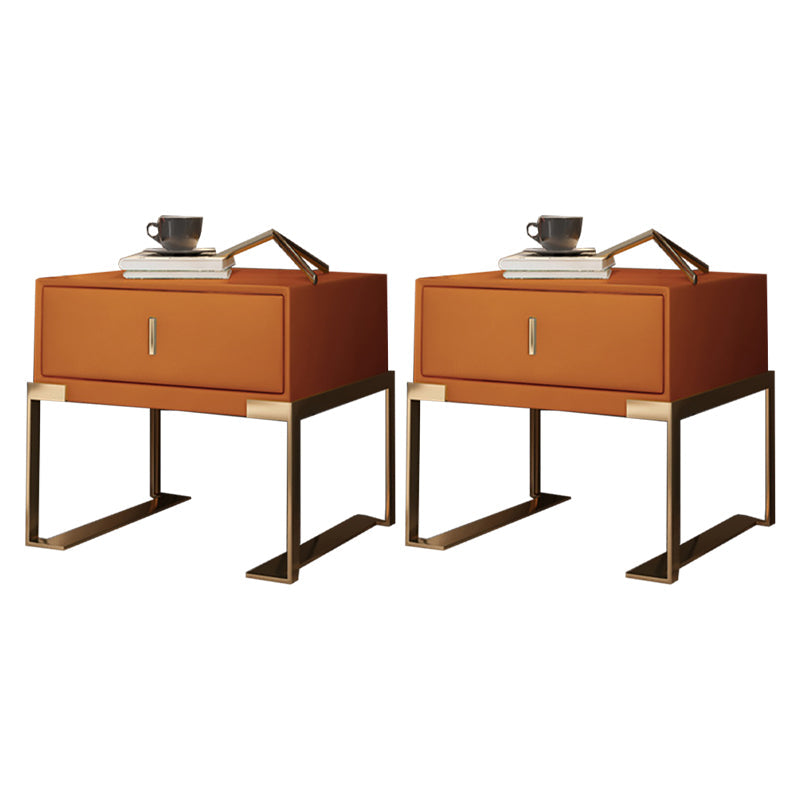 Comodino in legno in legno massiccio mobile contemporaneo con cassetto