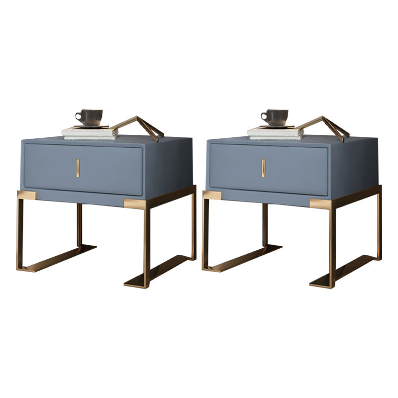 Comodino in legno in legno massiccio mobile contemporaneo con cassetto