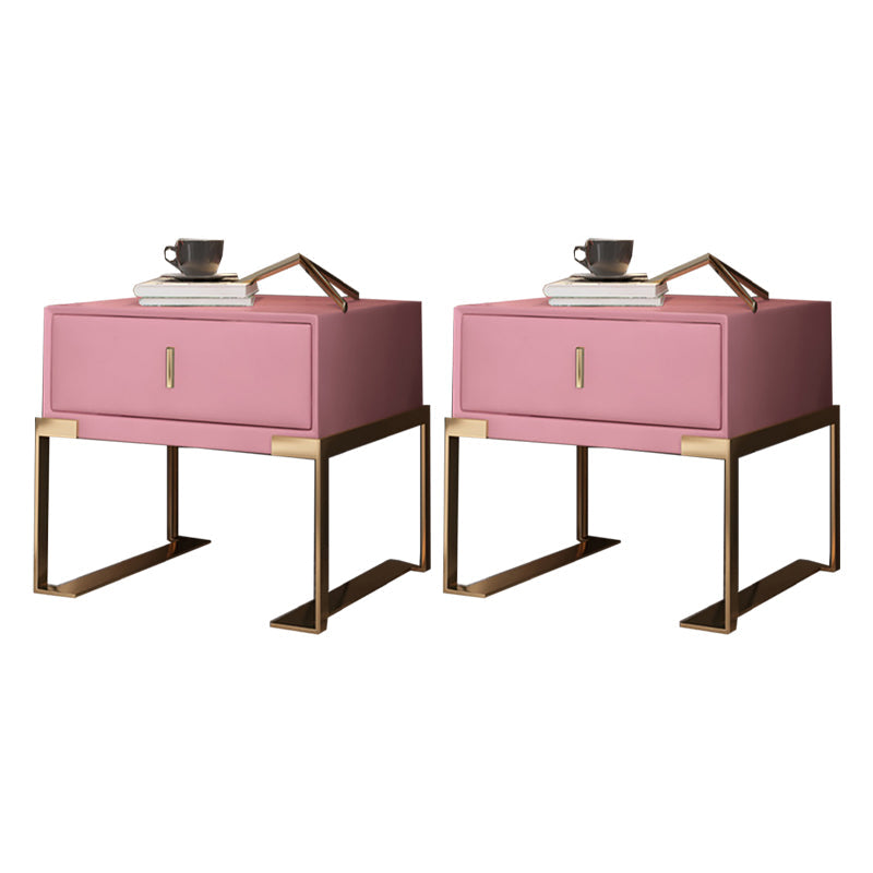 Comodino in legno in legno massiccio mobile contemporaneo con cassetto