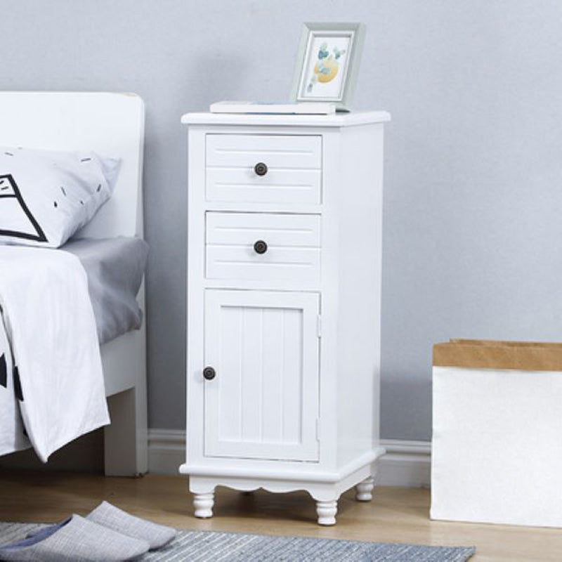 Cassetta portaoggetti verticale nautica in legno massello per camera da letto con cassetti