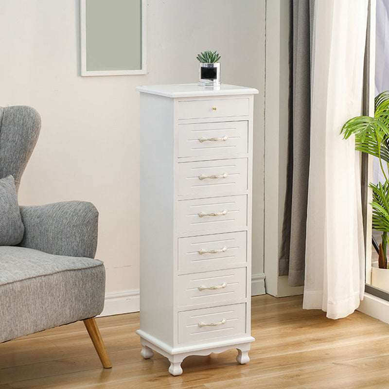 Cassetta portaoggetti verticale nautica in legno massello per camera da letto con cassetti