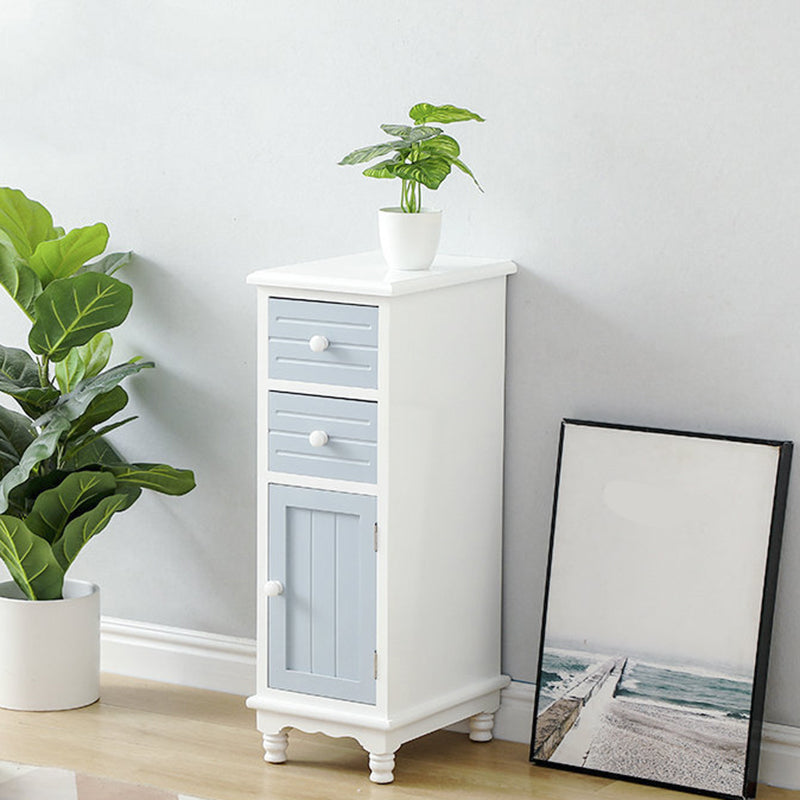 Cassetta portaoggetti verticale nautica in legno massello per camera da letto con cassetti