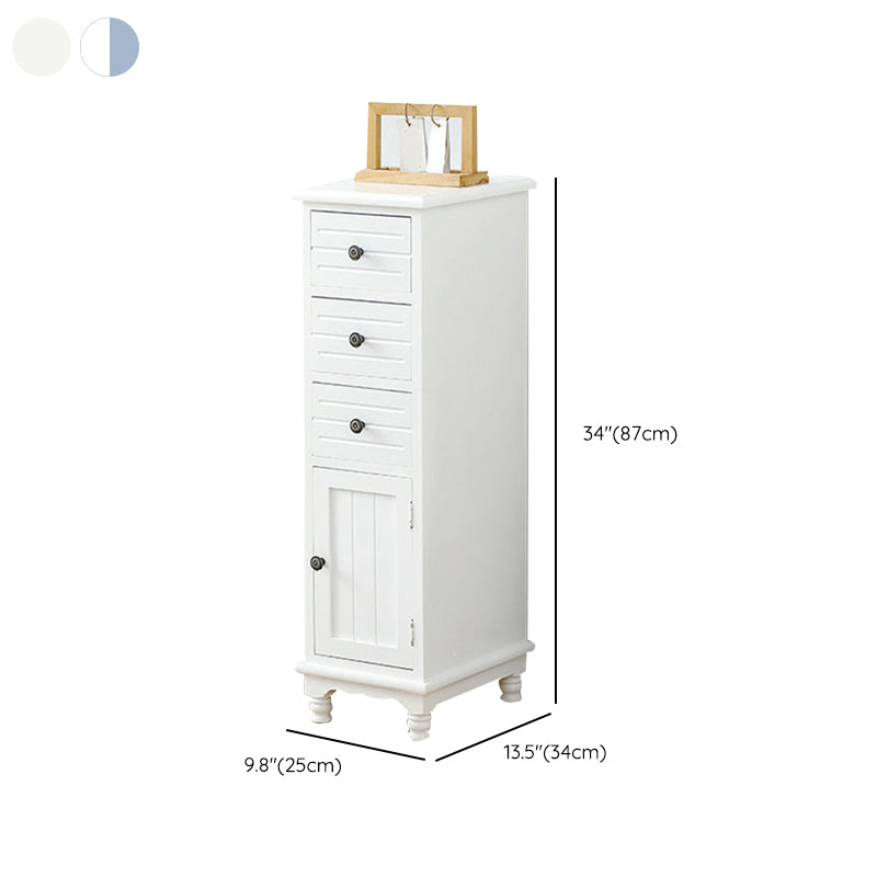 Cassetta portaoggetti verticale nautica in legno massello per camera da letto con cassetti