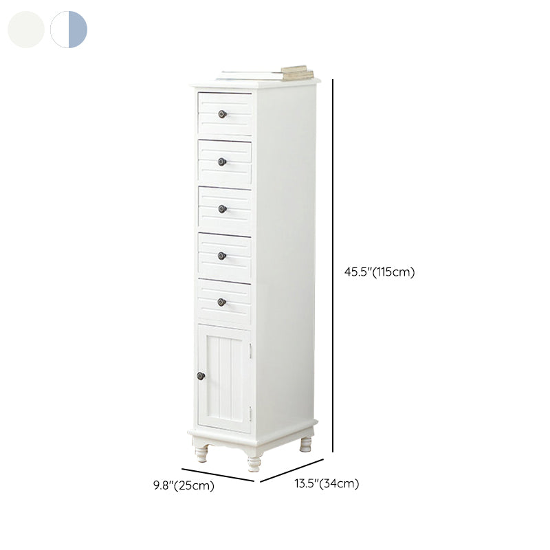 Cassetta portaoggetti verticale nautica in legno massello per camera da letto con cassetti