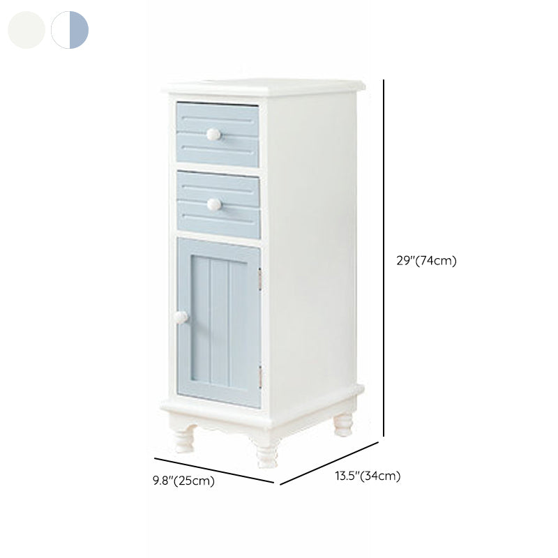 Cassetta portaoggetti verticale nautica in legno massello per camera da letto con cassetti