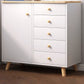 Contemporary Combo Dresser Solid Wood Bachelor's Chest for Home Clearhalo 'Bedroom Furniture' 'Dressers & Chests' 'dressers_chests' 'furn' 'furn_dressers_chests' 'Furniture' 6337498