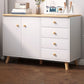 Contemporary Combo Dresser Solid Wood Bachelor's Chest for Home Clearhalo 'Bedroom Furniture' 'Dressers & Chests' 'dressers_chests' 'furn' 'furn_dressers_chests' 'Furniture' 6337503