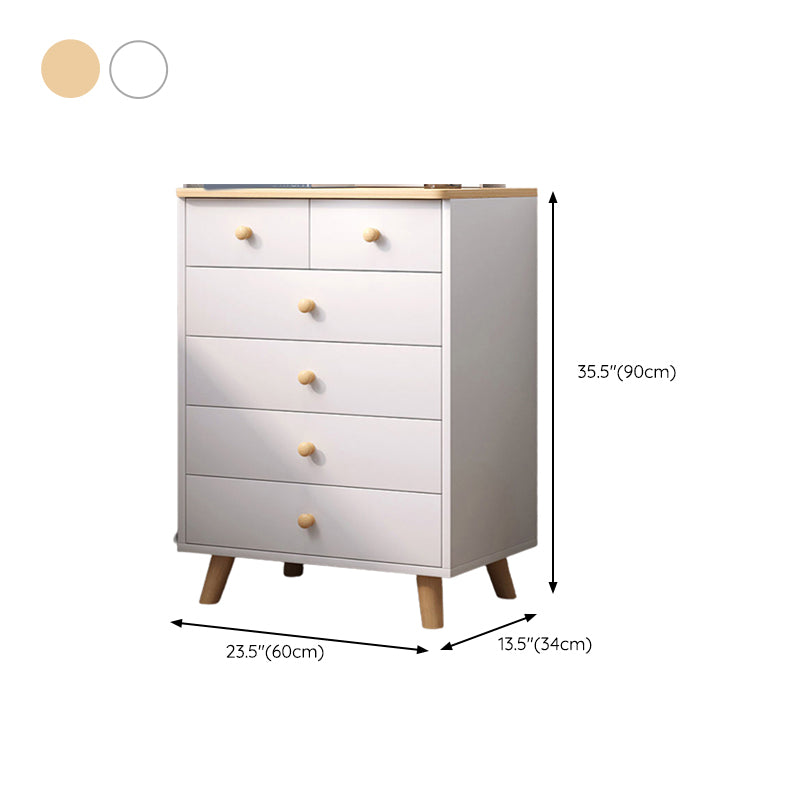 Contemporary Combo Dresser Solid Wood Bachelor's Chest for Home Clearhalo 'Bedroom Furniture' 'Dressers & Chests' 'dressers_chests' 'furn' 'furn_dressers_chests' 'Furniture' 6337521