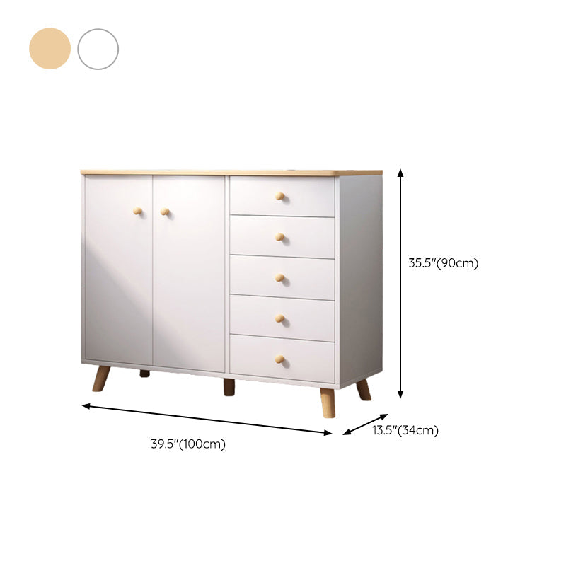 Contemporary Combo Dresser Solid Wood Bachelor's Chest for Home Clearhalo 'Bedroom Furniture' 'Dressers & Chests' 'dressers_chests' 'furn' 'furn_dressers_chests' 'Furniture' 6337525