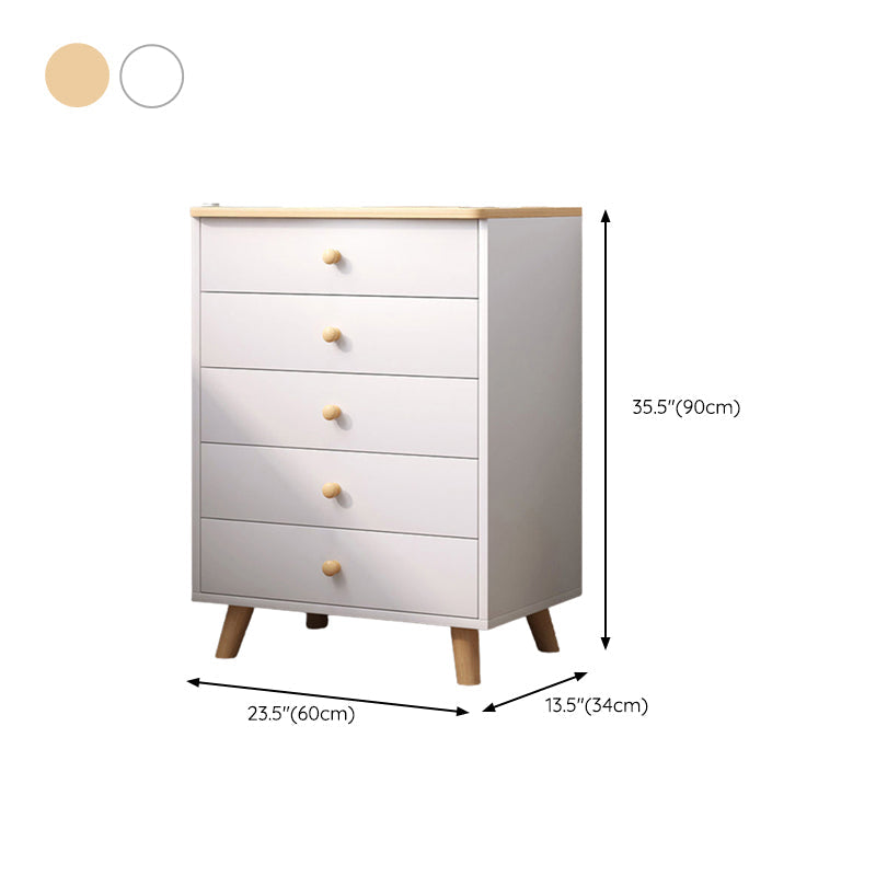 Contemporary Combo Dresser Solid Wood Bachelor's Chest for Home Clearhalo 'Bedroom Furniture' 'Dressers & Chests' 'dressers_chests' 'furn' 'furn_dressers_chests' 'Furniture' 6337528