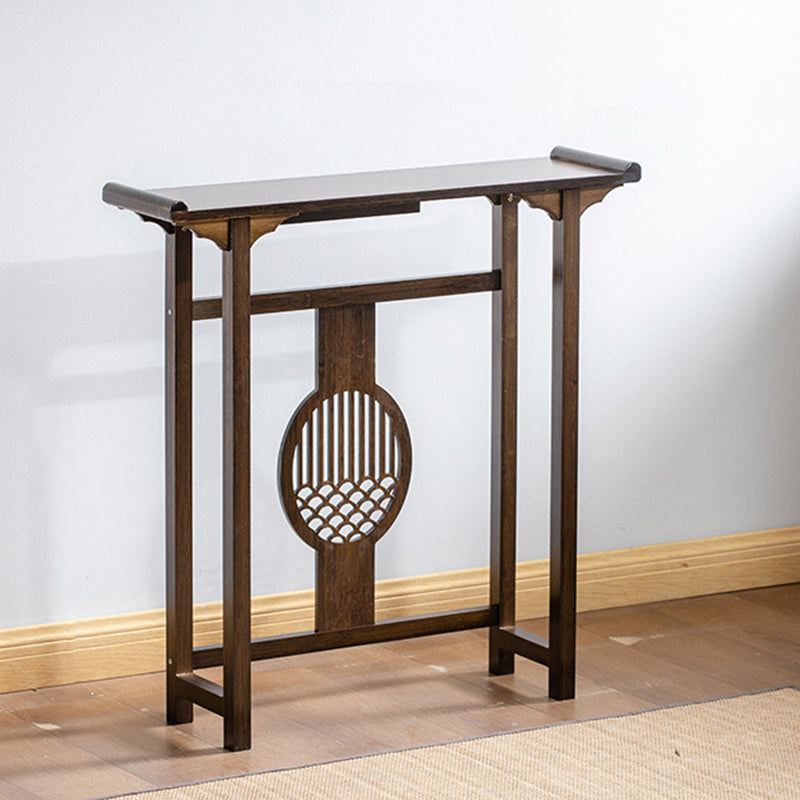 Tavolo della console moderna della metà del secolo tavolo da rettangolo di rettangolo