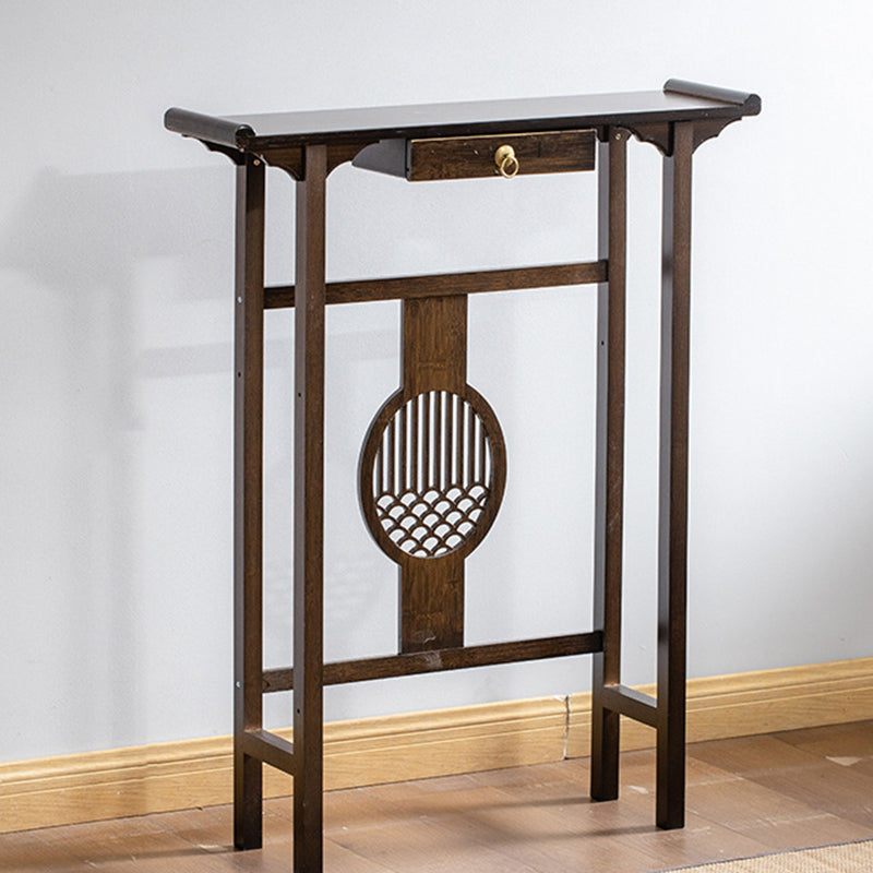 Tavolo della console moderna della metà del secolo tavolo da rettangolo di rettangolo