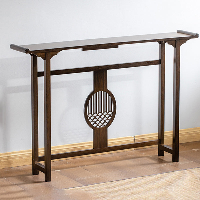 Tavolo della console moderna della metà del secolo tavolo da rettangolo di rettangolo