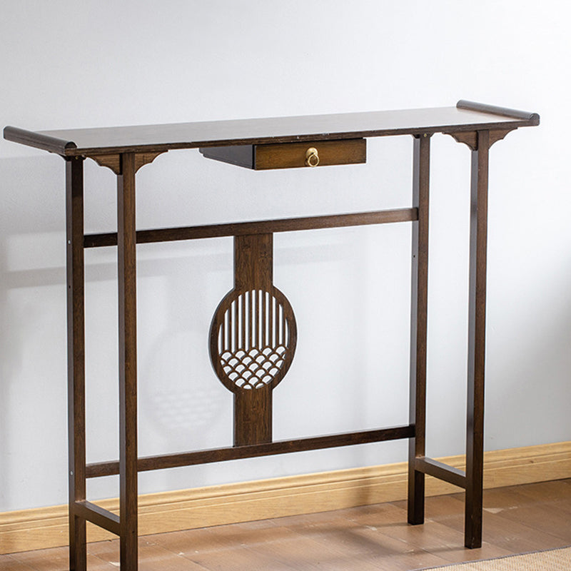 Tavolo della console moderna della metà del secolo tavolo da rettangolo di rettangolo