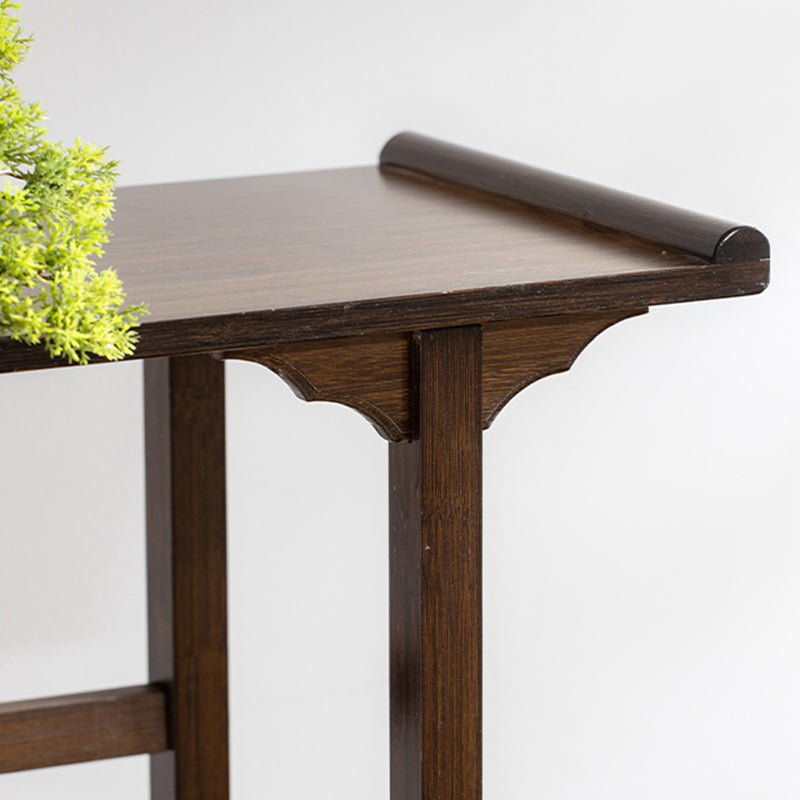 Tavolo della console moderna della metà del secolo tavolo da rettangolo di rettangolo