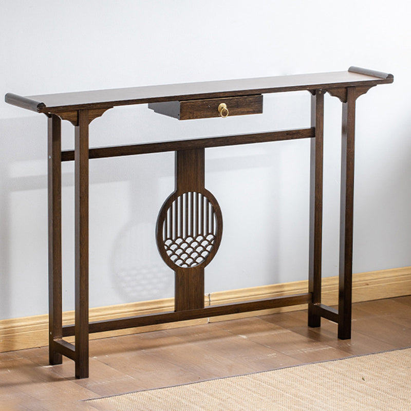 Tavolo della console moderna della metà del secolo tavolo da rettangolo di rettangolo