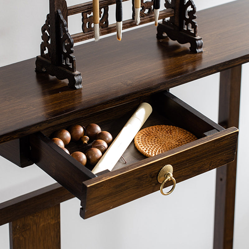 Tavolo della console moderna della metà del secolo tavolo da rettangolo di rettangolo